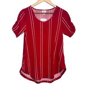 NWT XXS Tunic top with elastic sleeve. LuLaRoe Morgan